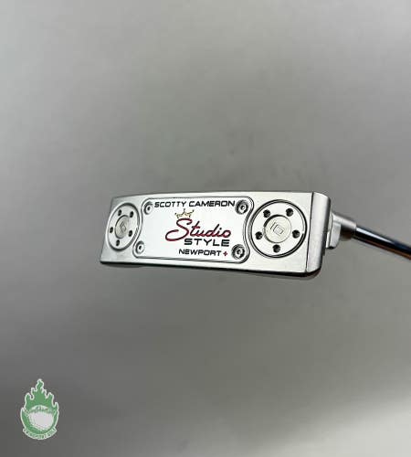 Used 2025 Titleist Scotty Cameron Studio Style Newport+ 35" Putter Steel Golf