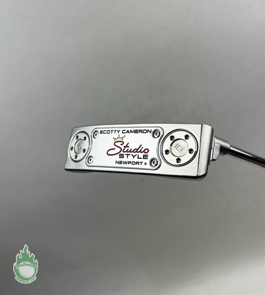 Used 2025 Titleist Scotty Cameron Studio Style Newport+ 35" Putter Steel Golf