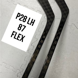 Senior(2x)Left P28 87 Flex ProBlackStock™ Unbranded Blackouts Pro Stock Nexus Hockey Sticks