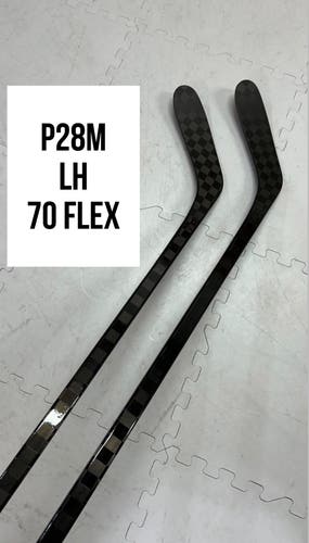 Senior(2x)Left P28M 70 Flex ProBlackStock™ Unbranded Blackouts Pro Stock Nexus Hockey Sticks