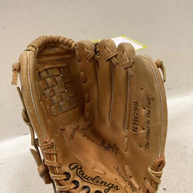 Used Rawlings RBG90 BB/SB Glove RH Throw Brown 11" 11725-S000487085
