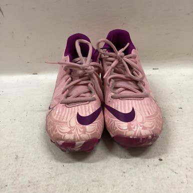 Used Nike SOFTBALL BB/SB Cleats Purple And Pink Junior 02.5 11725-S000487168