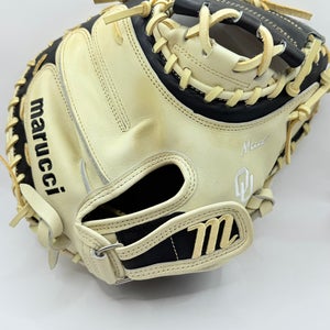 Oklahoma University Player Issued Catchers Mitt Marucci Capitol Bullpen Glove