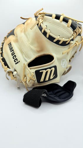 Oklahoma University Player Issued Catchers Mitt Marucci Capitol Gamer