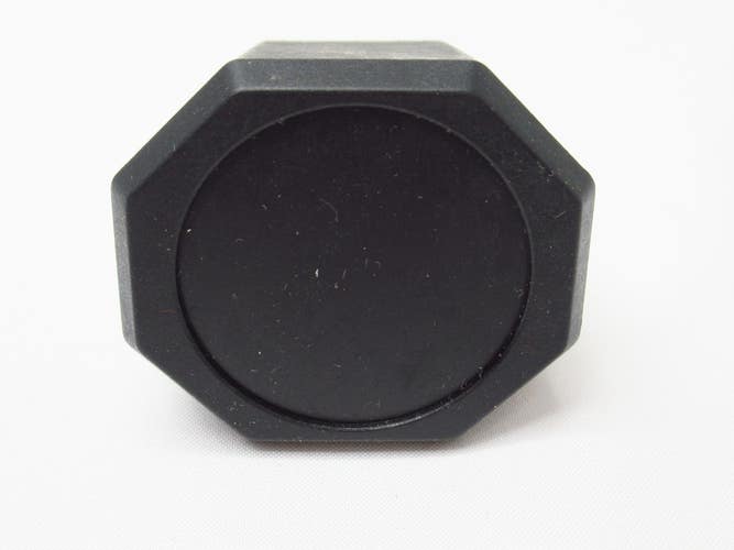 **NOS** GENERIC BLACK TENNIS RACQUET BUTTCAP. SIZE #3 (4 3/8) + STAPLES