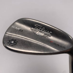 Titleist Vokey SM6 Steel Grey Gap Wedge GW 52* 8 Bounce F-Grind Wedge Mens RH