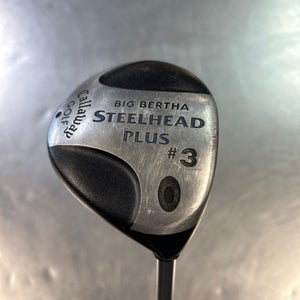 Used Callaway STEEL HEAD PLUSS Mens Fairway Wood RH 3 Wood 11868-S000064171