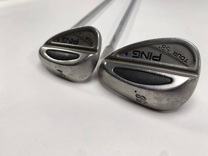 Ping Tour Wedge Set 54* 58* Black Dot Wedge Steel Mens RH