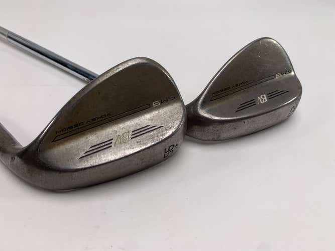 Titleist Vokey SM9 Raw Wedge Set 52* 12 | 56* 14 NS Pro Modus 3 Stiff Mens RH