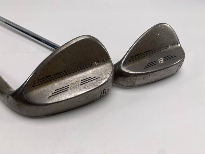 Titleist Vokey SM9 Raw Wedge Set 52* 12 | 56* 14 NS Pro Modus 3 Stiff Mens RH