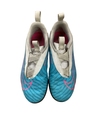 Used Nike PHANTOM GX Soccer Indoor Shoes Carolina Blue Junior 05 11613-S000164283