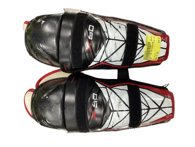 Used Bauer X60 Senior Shin Guards Black 11" 11613-S000164338