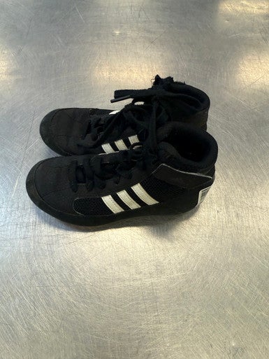 Used Adidas Wrestling Shoes Black Youth 13.0 11339-S000192272