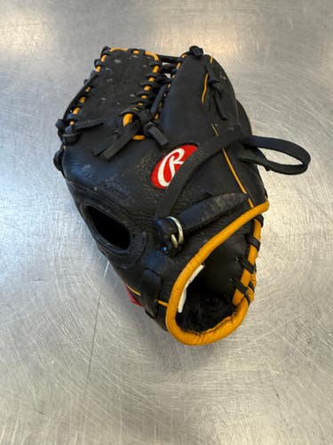 Used Rawlings GAME SERIES BB/SB Glove RH Throw Black 12 3/4" 11339-S000192254