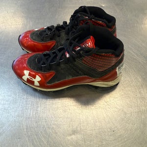 Used Under Armour Jr FB Cleats Black Junior 05 11339-S000192247