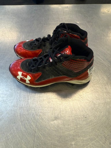 Used Under Armour Jr FB Cleats Black Junior 05 11339-S000192247