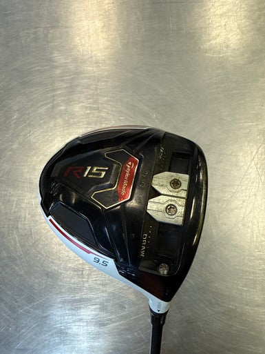 Used Taylormade R15 Mens Driver RH 9.5 Degree 11339-S000192297