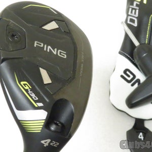 PING G430 Hybrid 22°  4H Alta CB 70 Black Stiff Flex +Cover & Tool .. MINT