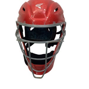 Used Easton GAMETIME Catchers Helmet w/Mask Red MD 11347-S000251740