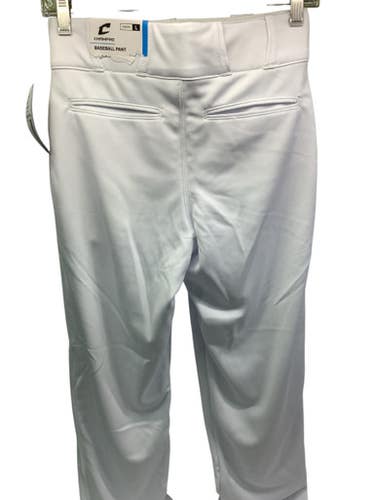 Used Champro YOUTH WHITE BASEBALL PANTS BB/SB Pant Boys White LG 11347-S000251707