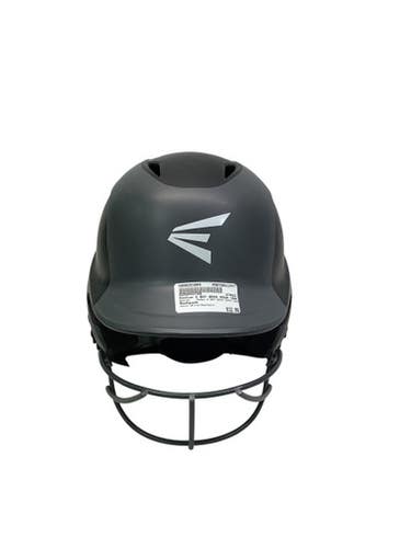 Used Easton BLK/GRY HELMET W/ MASK Batting Helmet w/Mask Black And Grey L/XL 11347-S000251693