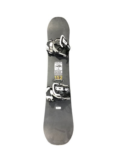 Used Arbor SYSTEM SERIES 152 Mens Board/Bindings Black 152 cm 11347-S000251689