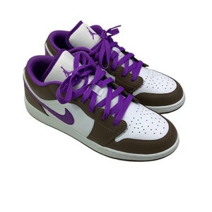 Used Nike JORDAN 1 LOW Basketball Shoes M Brown Youth 06.5 11347-S000251682