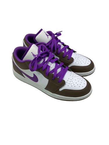 Used Nike JORDAN 1 LOW Basketball Shoes M Brown Youth 06.5 11347-S000251682