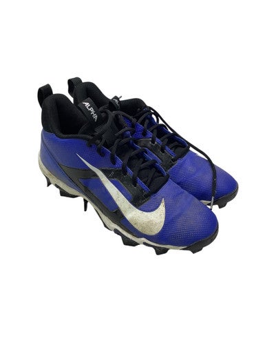 Used Nike ALPHA Adult FB Cleats Royal Blue Senior 10 11347-S000251681