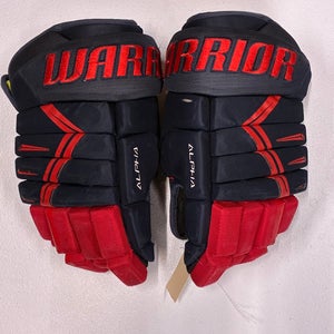 Blue Senior Warrior Alpha DX3 Gloves 14" (Used)