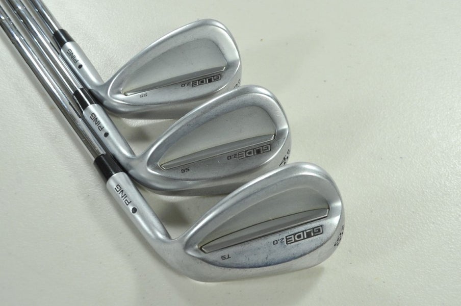 Ping Glide 2.0 SS 50*,54*,58* Wedge Set Black Dot Right KBS Tour Steel  # 199971