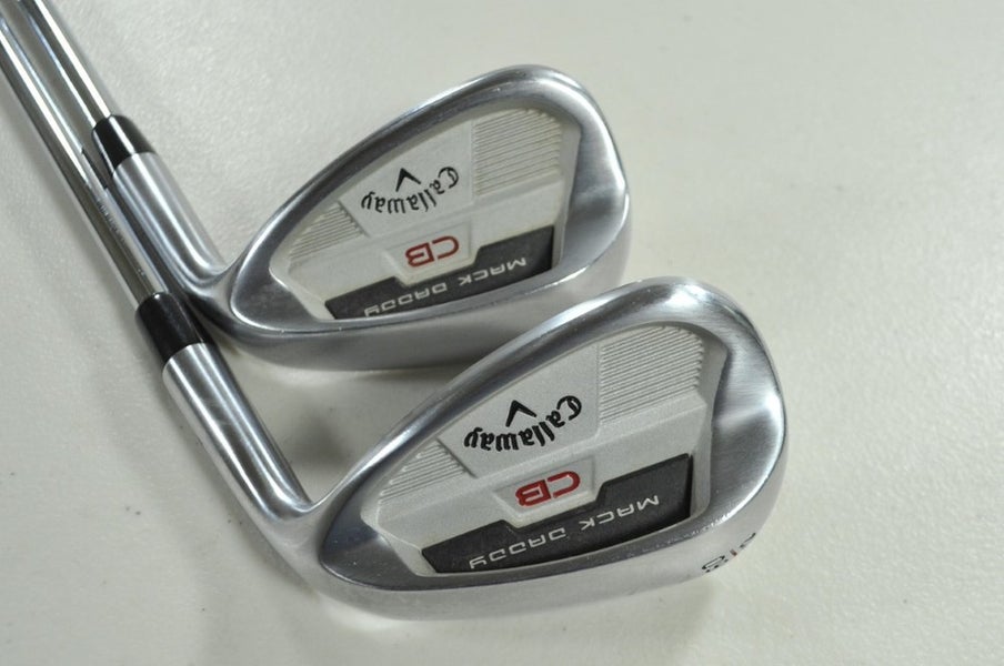 Callaway Mack Daddy CB 54*-14, 60*-12 Wedge Set Right Steel # 199945
