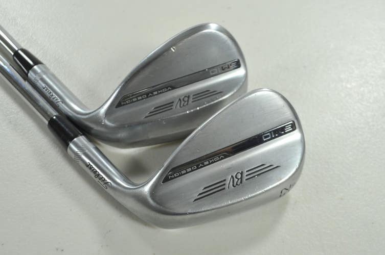 Titleist Vokey SM10 Tour Chrome 52*, 58* Wedge Set RH Wedge Flex Steel # 194466