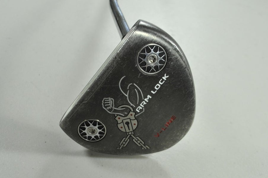 Odyssey V-Line Arm Lock 40" Putter Right Steel # 199339