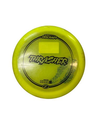 Used TRASHER DISCRAFT Disc Golf Driver Yellow 11706-S000358772