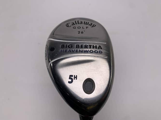 Callaway Big Bertha Heavenwood 5 Hybrid 26* Aldila Ladies Graphite Womens RH