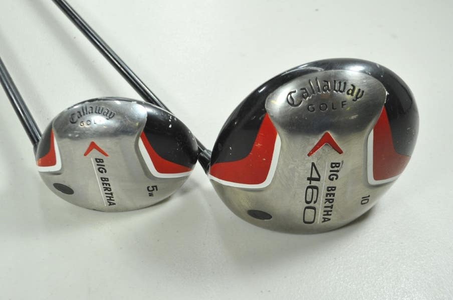 Callaway Big Bertha 460 2007 10* Driver and #5 Fairway Wood Set