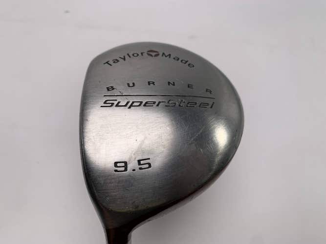 TaylorMade Supersteel Driver 9.5* Bubble R-80 Regular Graphite Mens LH