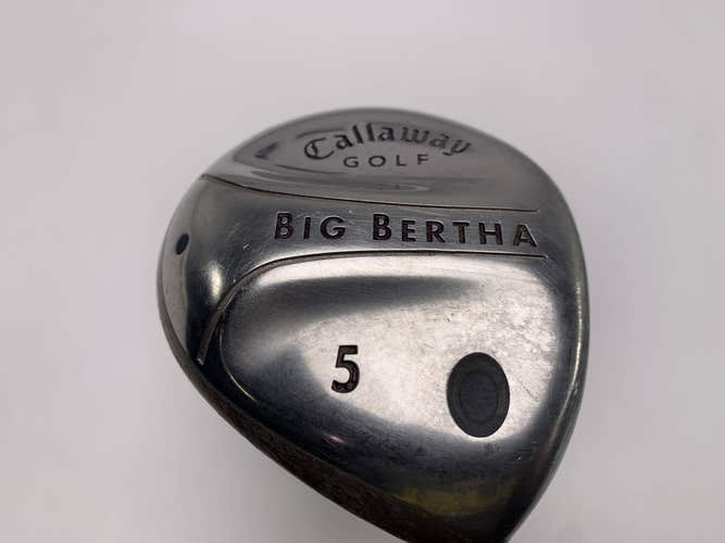 Callaway Big Bertha 2004 5 Fairway Wood 18* Gems 55 Regular Graphite Mens RH