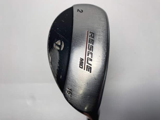 TaylorMade Rescue Mid 2 Hybrid 16* Stiff Graphite Mens RH