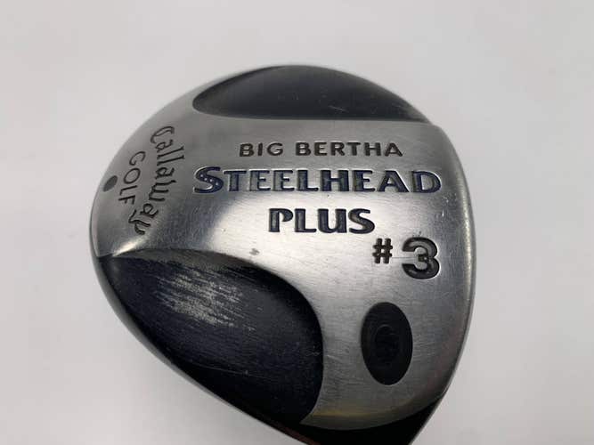 Callaway Steelhead Plus 3 Fairway Wood 15* Steelhead Plus Firm Graphite Mens RH