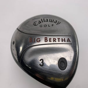 Callaway Big Bertha 2004 3 Fairway Wood 15* RCH 75w Regular Graphite Mens RH