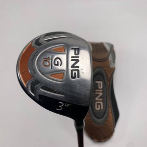 Ping G10 3 Fairway Wood 14* TFC 129 F Stiff Graphite Mens RH HC