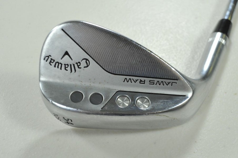 LEFT HANDED Callaway Jaws Raw Chrome 54*-10S Wedge DG Spinner Steel  # 200067