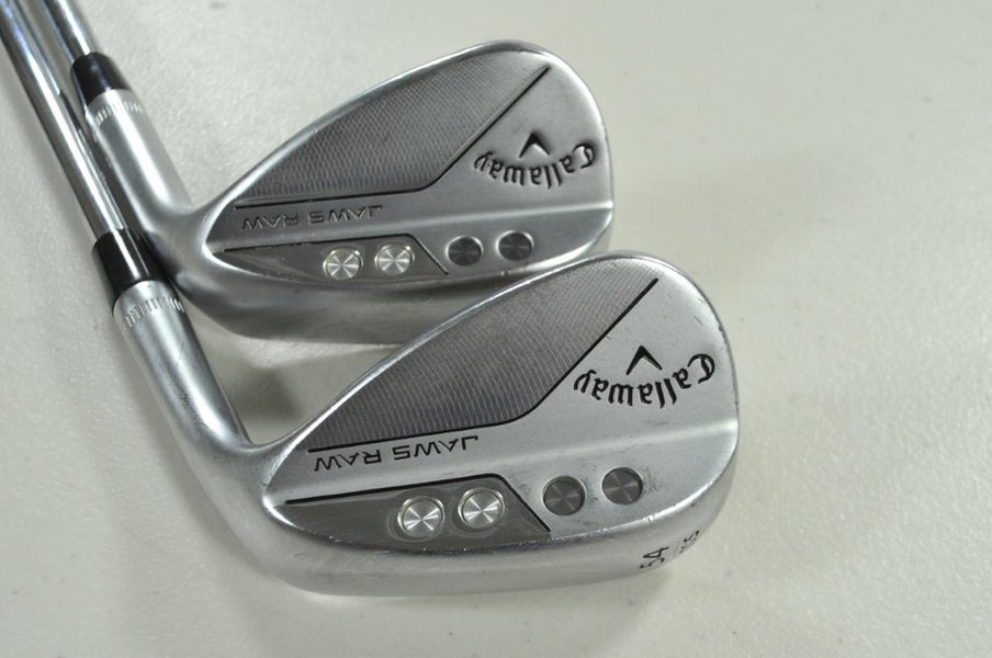 Callaway Jaws Raw Chrome 54*, 58* Wedge Set Right DG Spinner 115g Steel # 200055
