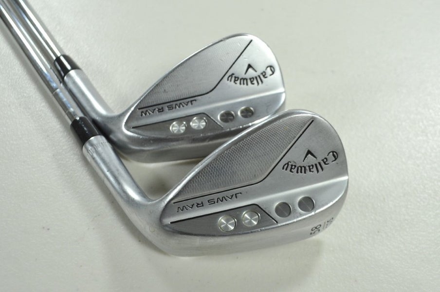 Callaway Jaws Raw Chrome 54*, 58* Wedge Set Right DG Spinner 115g Steel # 200057