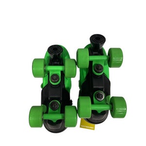 Used RollerDerby SKATES Junior Roller Quad Skates Green Adjustable 11847-S000027948