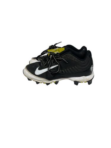 Used Nike BASEBALL CLEATS BB/SB Cleats Black Junior 02 11847-S000027940