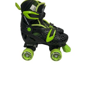 Used RollerDerby SKATES Junior Roller Quad Skates Green Adjustable 11847-S000027942