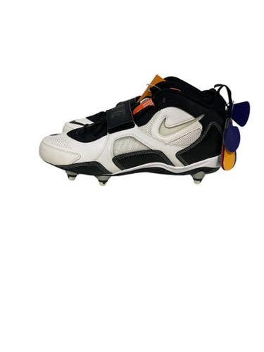 Used Nike Adult FB Cleats Black And White Senior 11.5 11847-S000027871